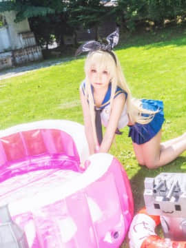 クルミの島風コス_shimakaze_pool023