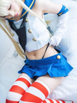 クルミの島風コス_shimakaze_white030