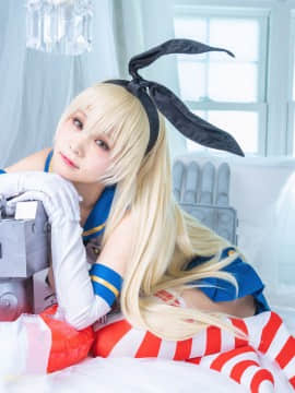 クルミの島風コス_shimakaze_white014