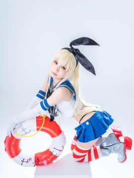 クルミの島風コス_shimakaze_white037