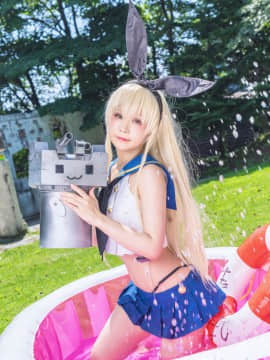 クルミの島風コス_shimakaze_pool031