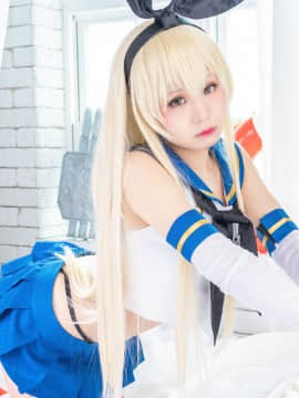 クルミの島風コス_shimakaze_white072