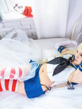 クルミの島風コス_shimakaze_white065