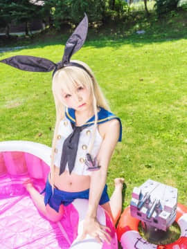 クルミの島風コス_shimakaze_pool026