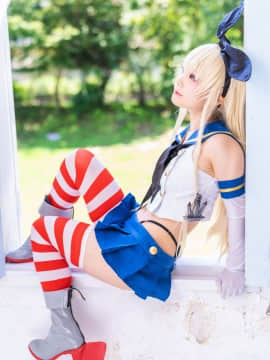 クルミの島風コス_shimakaze_pool003