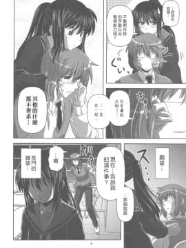 [楓色漢化] (COMIC1☆4) [くれじっと (あきかん)] キョン子で消失 (涼宮ハルヒの憂鬱)_007