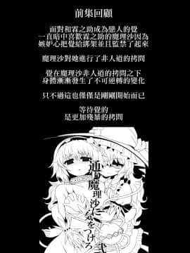 [冷し中華おわりました (ズル)] 通り魔理沙にきをつけろ 其の弐 (東方Project) [中国翻訳] [DL版]_04