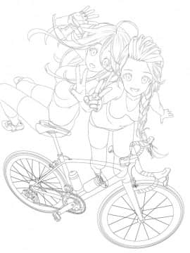 [Pixiv] #road bike - ヒトミン的插畫_137：58354102_p1