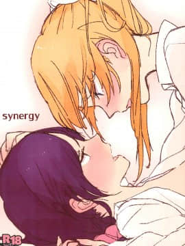 [木云汉化组] (GirlsLoveFestival10) [ALUSTRO (ぎゃりん)] synergy | 两情相悦 (ラブライブ!)