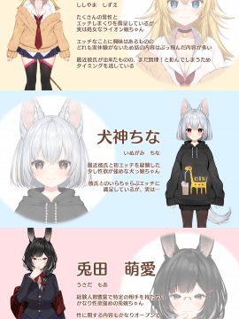 [Lapin gris (灰葉)] ケモミミ女の娘の性活事情 -獅子山静恵編-_006_006