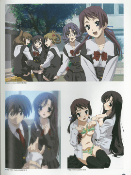 School Days Series Illustration Collection ~illustrated by Gotou Junji~_053