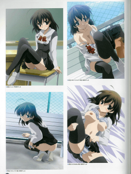 School Days Series Illustration Collection ~illustrated by Gotou Junji~_126