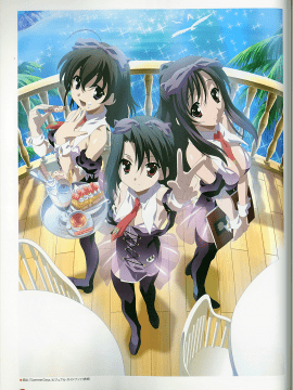 School Days Series Illustration Collection ~illustrated by Gotou Junji~_088