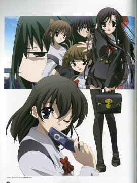 School Days Series Illustration Collection ~illustrated by Gotou Junji~_112