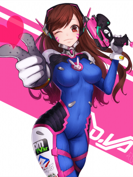 [Overwatch] D.VA 驾驶服合集_2400078