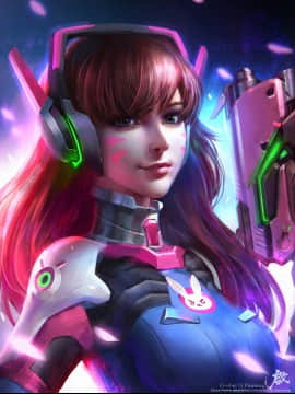 [Overwatch] D.VA 驾驶服合集_2442341