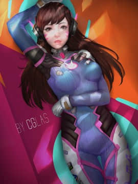 [Overwatch] D.VA 驾驶服合集_2386570