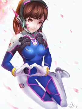 [Overwatch] D.VA 驾驶服合集_2716345