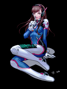 [Overwatch] D.VA 驾驶服合集_2414852