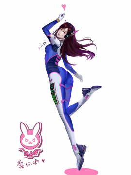 [Overwatch] D.VA 驾驶服合集_2469269