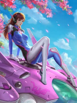 [Overwatch] D.VA 驾驶服合集_2633099