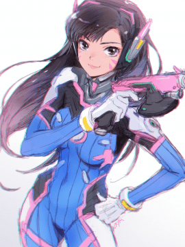 [Overwatch] D.VA 驾驶服合集_2654797