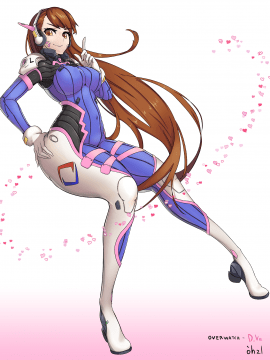 [Overwatch] D.VA 驾驶服合集_2380485