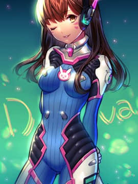 [Overwatch] D.VA 驾驶服合集_2558028