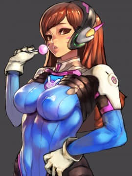 [Overwatch] D.VA 驾驶服合集_2692967