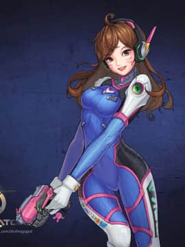 [Overwatch] D.VA 驾驶服合集_2394863