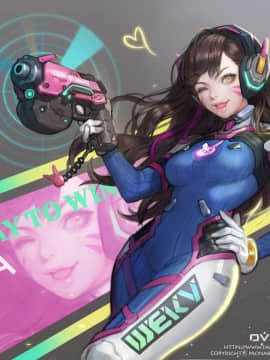 [Overwatch] D.VA 驾驶服合集_2243217