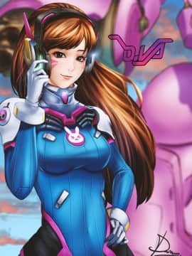 [Overwatch] D.VA 驾驶服合集_2396119