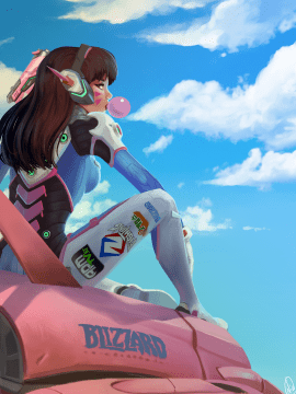 [Overwatch] D.VA 驾驶服合集_2598999