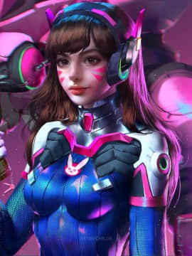 [Overwatch] D.VA 驾驶服合集_3080824