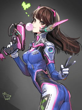 [Overwatch] D.VA 驾驶服合集_2378823