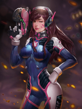 [Overwatch] D.VA 驾驶服合集_2417161