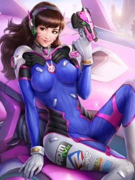 [Overwatch] D.VA 驾驶服合集_2548917