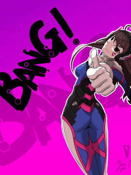 [Overwatch] D.VA 驾驶服合集_2777728