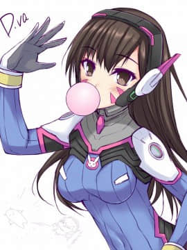 [Overwatch] D.VA 驾驶服合集_2576014