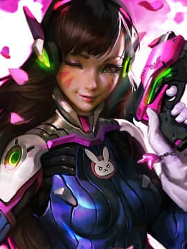 [Overwatch] D.VA 驾驶服合集_2404766