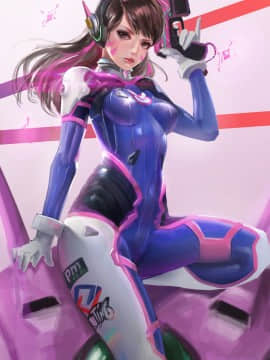 [Overwatch] D.VA 驾驶服合集_2367474