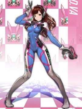 [Overwatch] D.VA 驾驶服合集_2621984