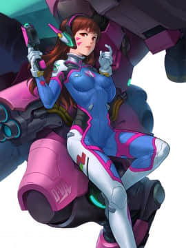 [Overwatch] D.VA 驾驶服合集_2469863