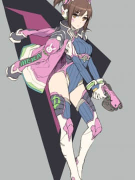 [Overwatch] D.VA 驾驶服合集_2409595