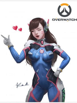 [Overwatch] D.VA 驾驶服合集_2580826