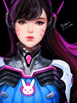 [Overwatch] D.VA 驾驶服合集_2678617