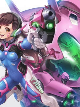 [Overwatch] D.VA 驾驶服合集_2720583