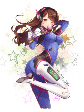 [Overwatch] D.VA 驾驶服合集_2495616