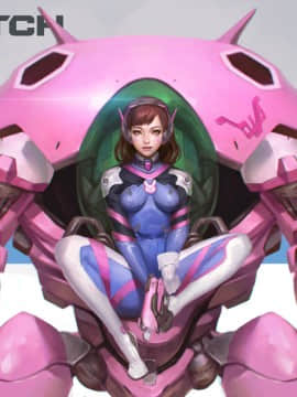 [Overwatch] D.VA 驾驶服合集_2711200