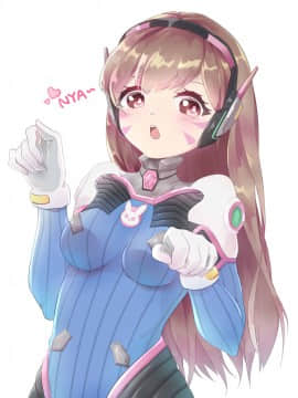 [Overwatch] D.VA 驾驶服合集_2587093